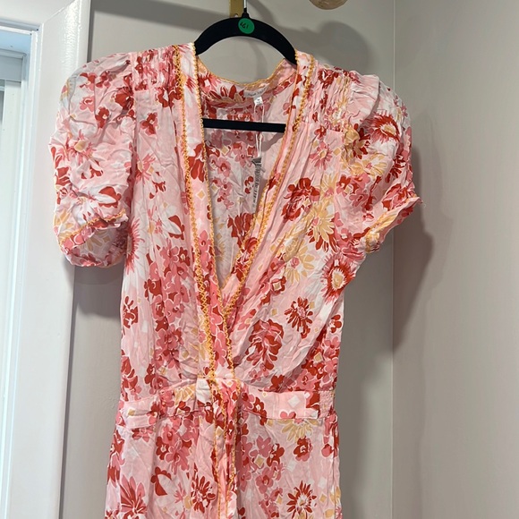 Poupette St Barth Beach dress BABA in wrap look - Picture 5 of 11